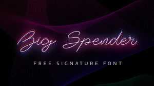Big Splender Font › Fontesk