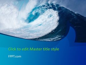 Big Wave PowerPoint Template