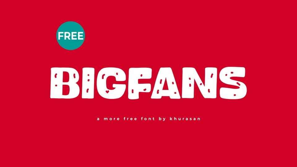 Bigfans Font › Fontesk