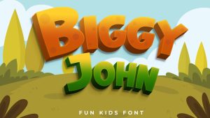 Biggy John Font › Fontesk