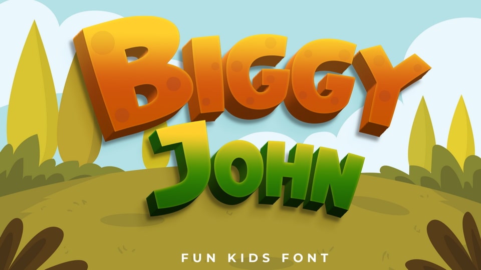 Biggy John Font › Fontesk