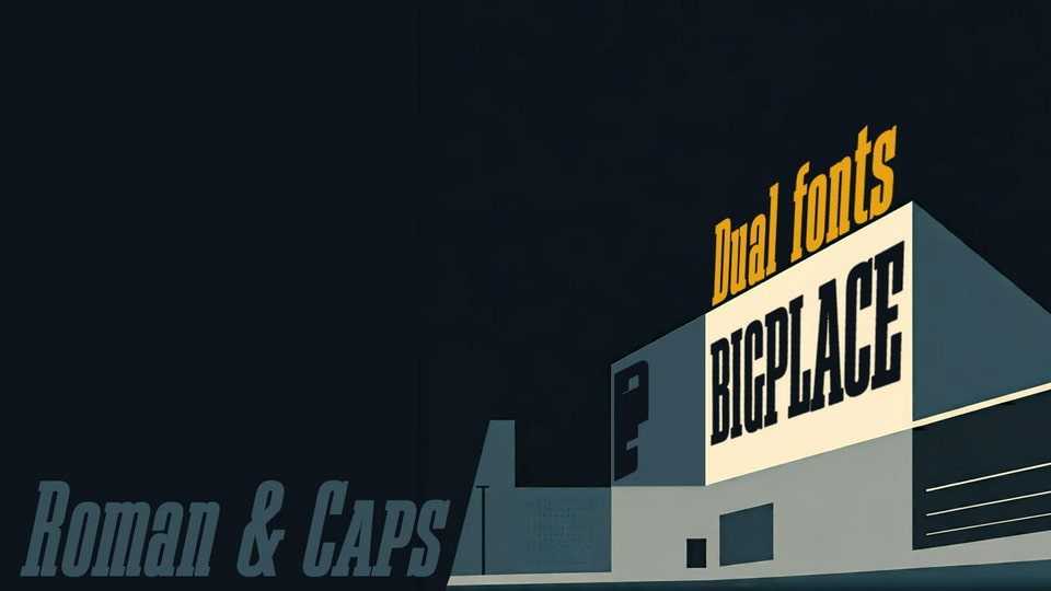 Bigplace Roman Font › Fontesk