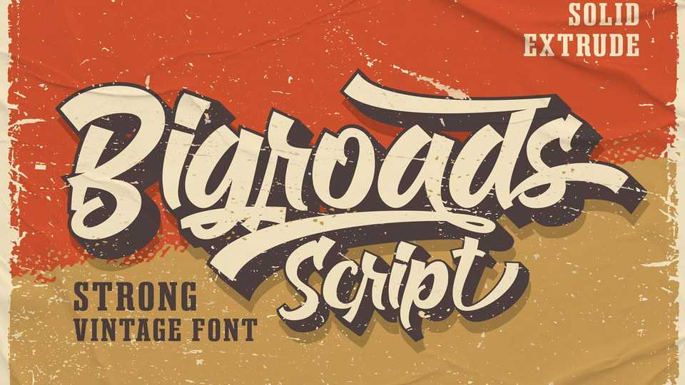 Bigroads Script Font › Fontesk