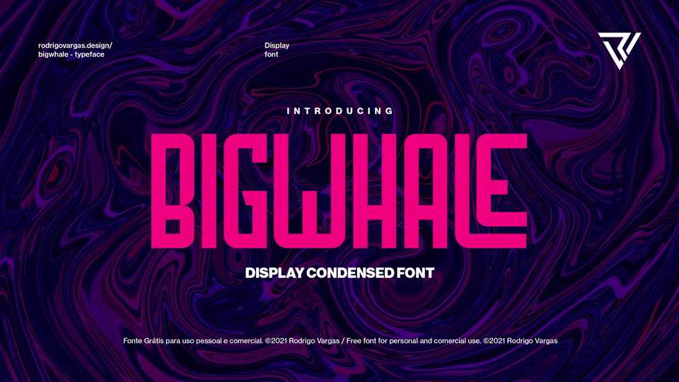 Bigwhale Font › Fontesk