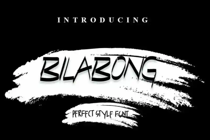 Bilabong Display Font