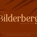 Bilderberg Serif Font
