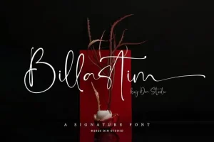 Billastim Script Font