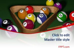 Billiards PowerPoint Template