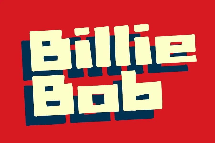 Billie Bob Font