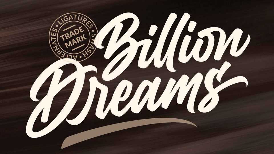 Billion Dreams Font › Fontesk