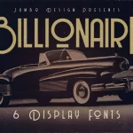 Billionaire Display Font - Fonte Grátis Billionaire Display Font