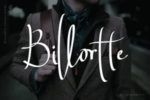 Billortte Script Font