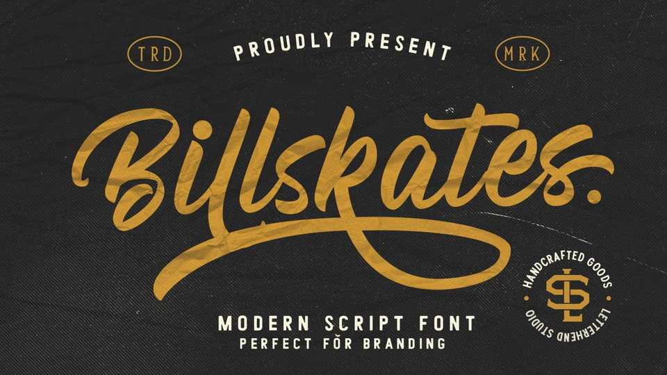 Billskates Script Font › Fontesk