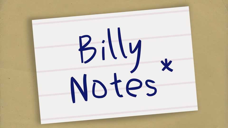 Billy Notes Font › Fontesk
