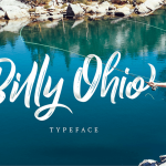 Billy Ohio Brush Font