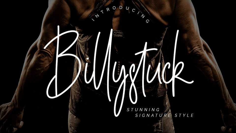Billystuck Script Font › Fontesk