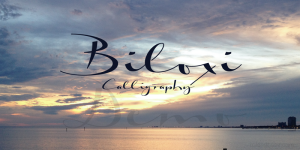 Biloxi Calligraphy Font