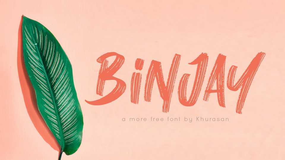 Binjay Font › Fontesk