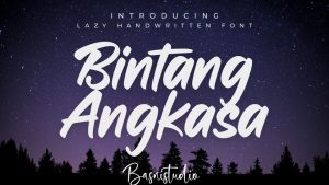 Bintang Angkasa Font › Fontesk