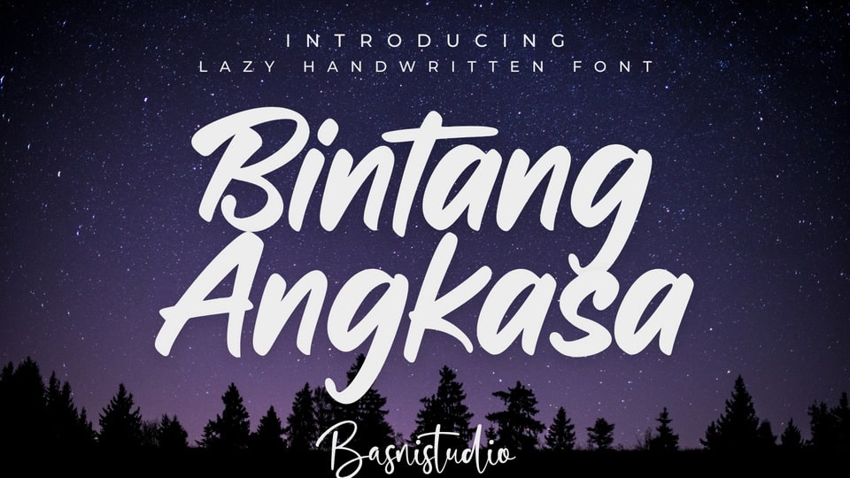 Bintang Angkasa Font › Fontesk