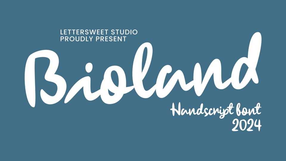Bioland Font › Fontesk