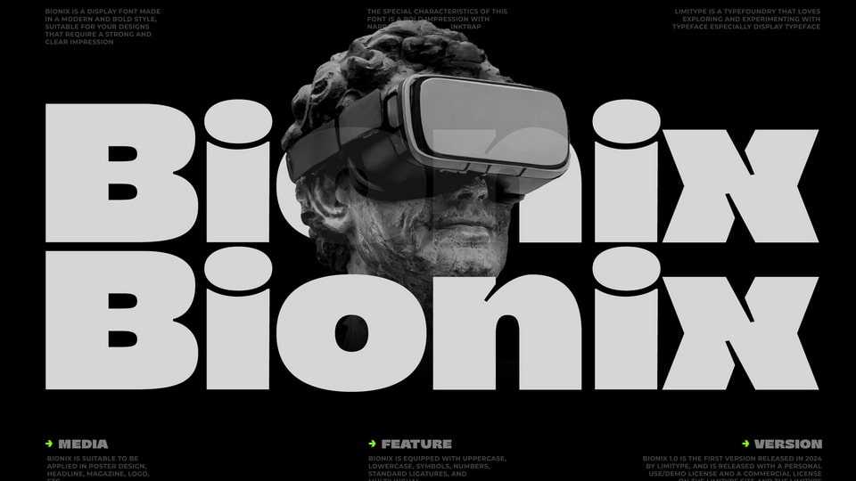 Bionix Font › Fontesk