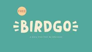 Birdgo Font › Fontesk