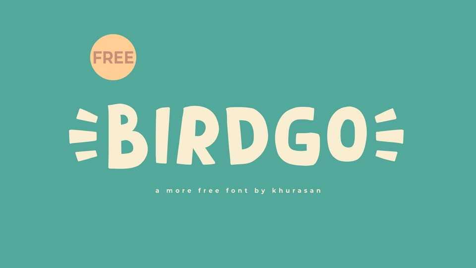 Birdgo Font › Fontesk