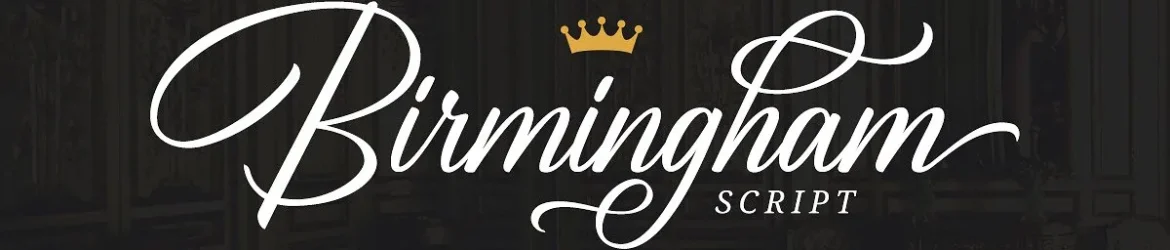 Birmingham Script Font