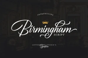 Birmingham Script Font