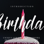 Birthday Font