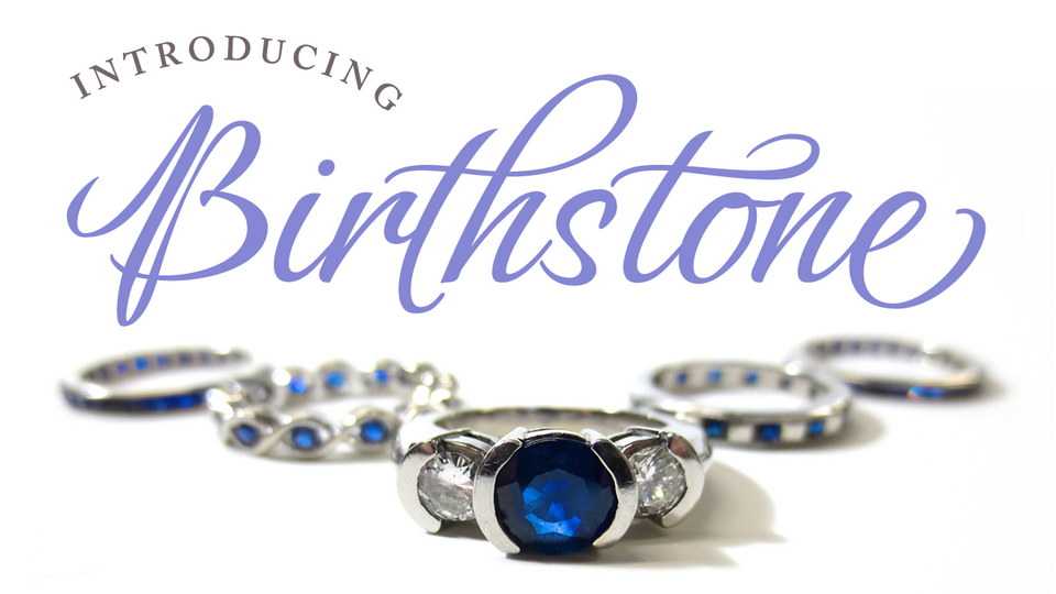 Birthstone Script Font › Fontesk
