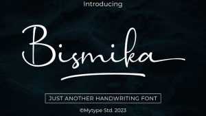 Bismika Font › Fontesk