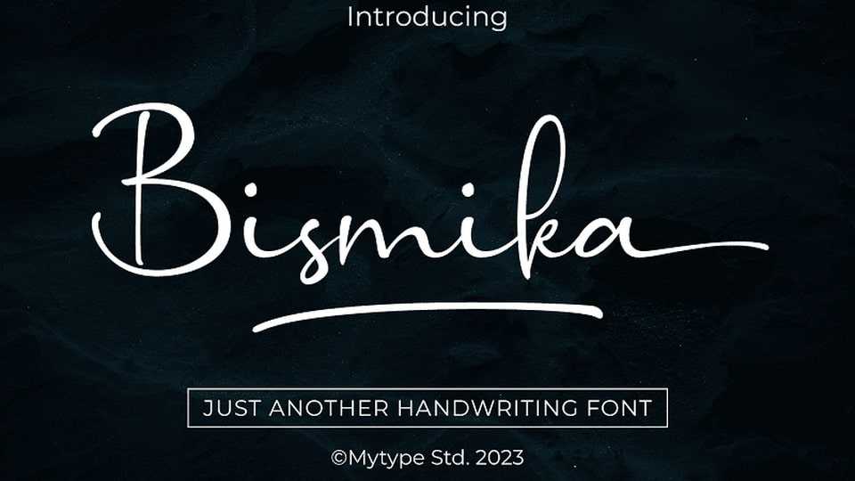Bismika Font › Fontesk