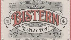 Bistern Font › Fontesk