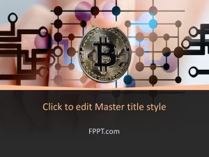 Bitcoin Cryptocurrency PowerPoint Template