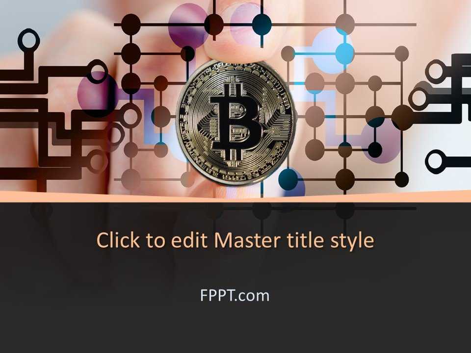 Bitcoin Cryptocurrency PowerPoint Template