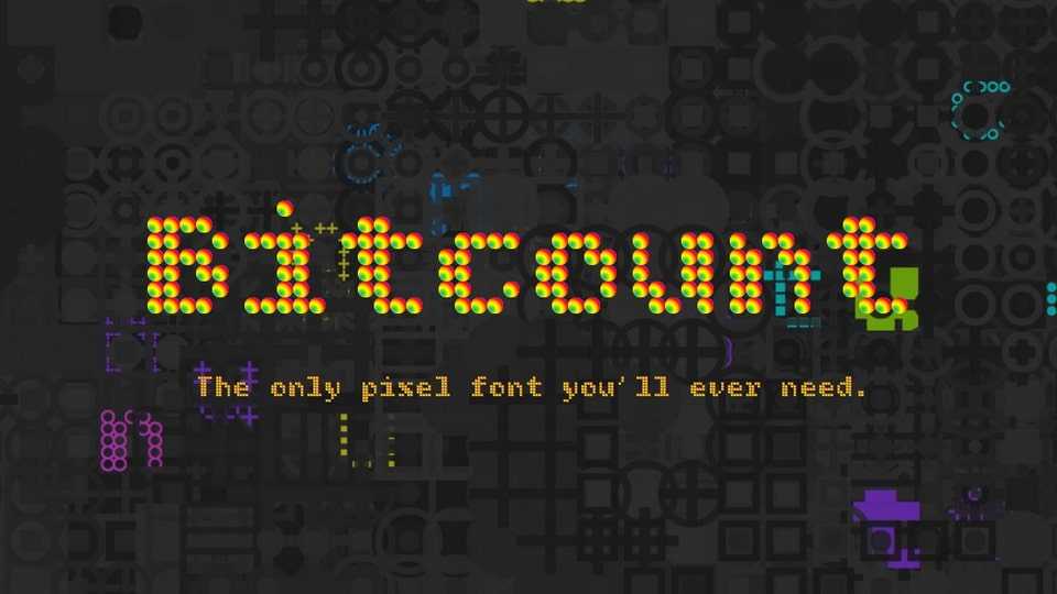 Bitcount Font Family › Fontesk