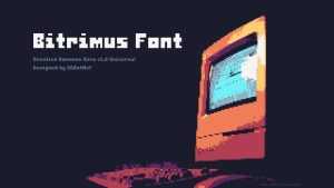 Bitrimus Font › Fontesk