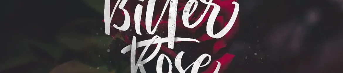 Bitter Rose Brush Font