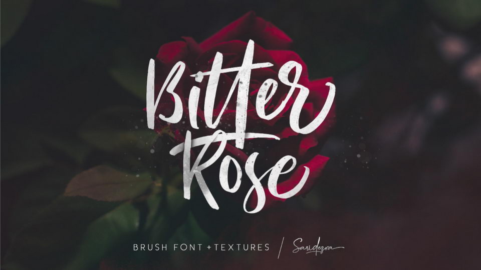 Bitter Rose Script Font › Fontesk