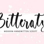 Bitteraty Font › Fontesk - Fonte Grátis Bitteraty Font › Fontesk