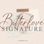 Bitterlove Script Font
