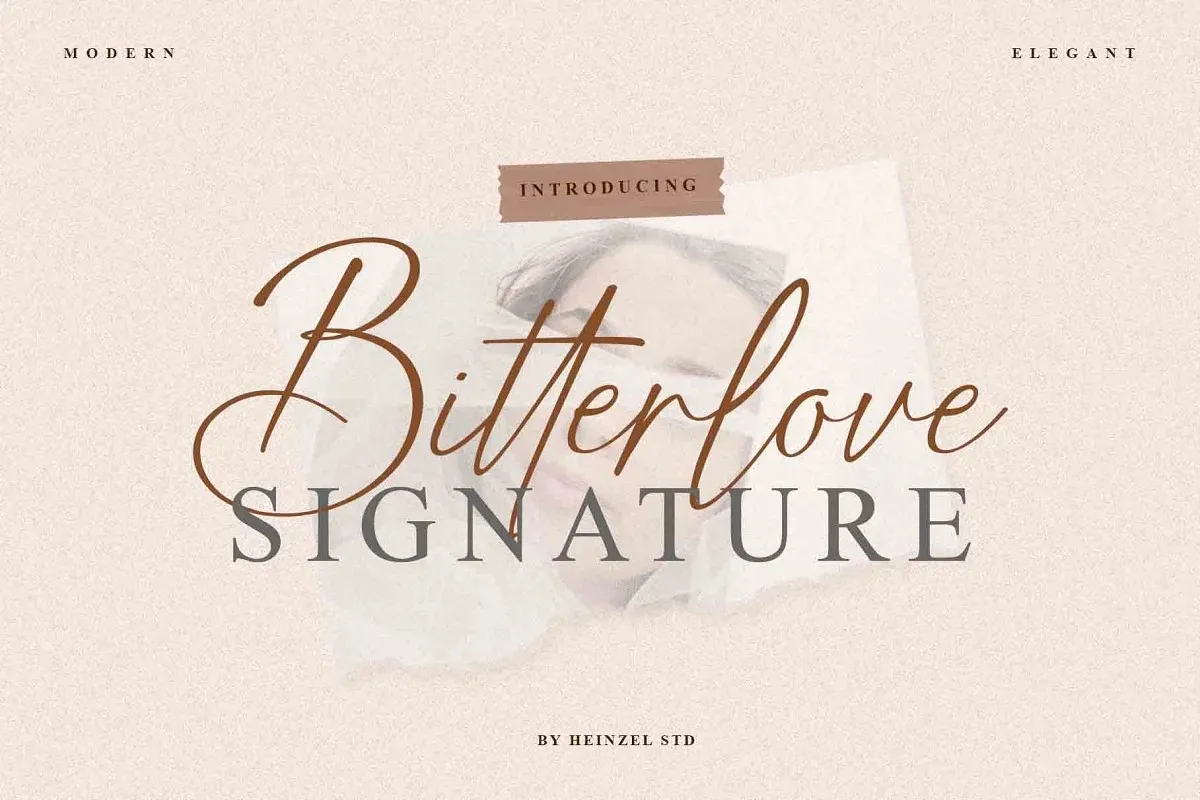 Bitterlove Script Font