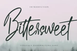 Bittersweet Script Font