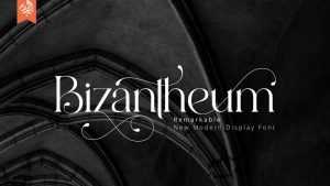 Bizantheum Font › Fontesk