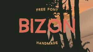 Bizon Handmade Font › Fontesk