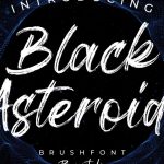 Black Asteroids Font › Fontesk