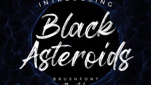 Black Asteroids Font › Fontesk