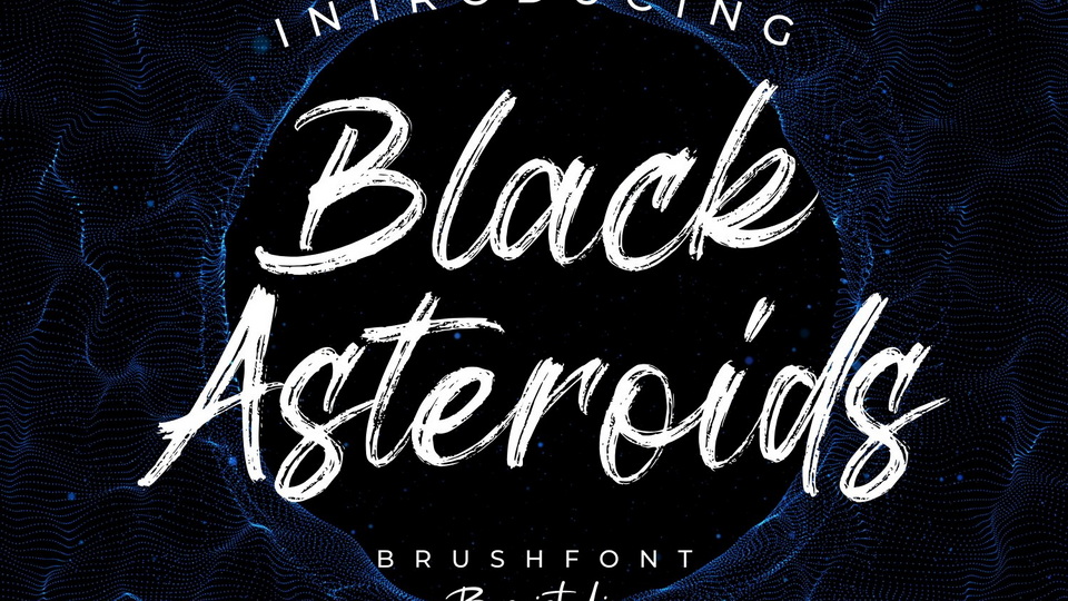 Black Asteroids Font › Fontesk